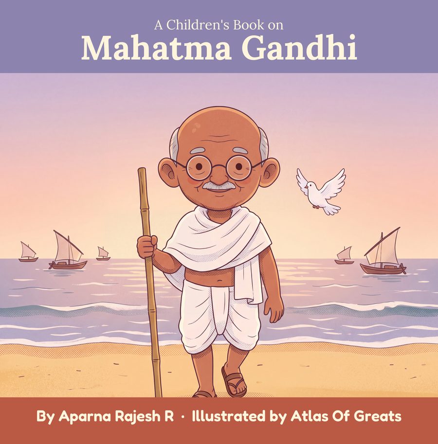 Cover: A Children's Book on Mahatma Gandhi